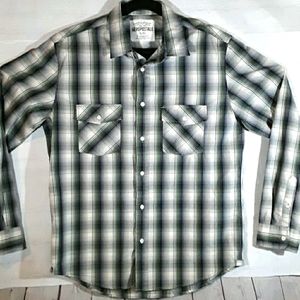AEROPOSTAL MENS SHIRT LONG SLEEVES SIZE L